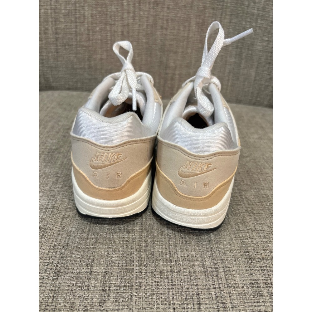 Nike Air Max 1 Sanddrift Sail Tan White Sneakers HF1194-100 Womens 7 - Picture 4 of 8